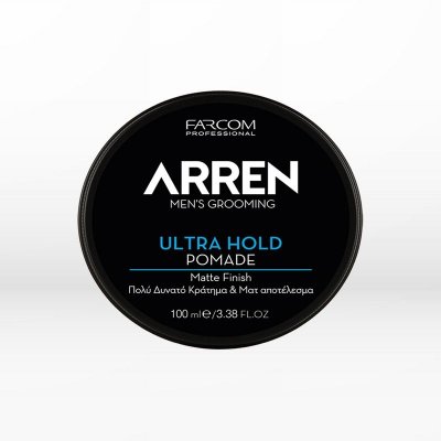 Farcom Professional Arren Men`S Grooming Pomade Ultra Hold 100ml (Matte Finish)